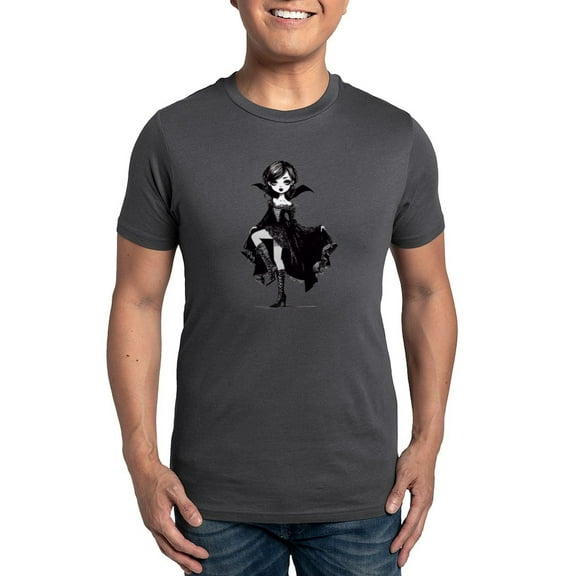 CafePress - Vampire Girl Men's Eco Sport T Shirt - Men's Dark Eco Sport T-Shirt