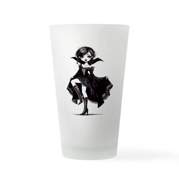 CafePress - Vampire Girl - Pint Glass, Drinking Glass, 16 oz. CafePress