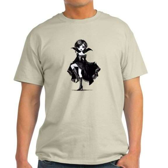 CafePress - Vampire Girl T Shirt - Men's Classic Graphic T-Shirt