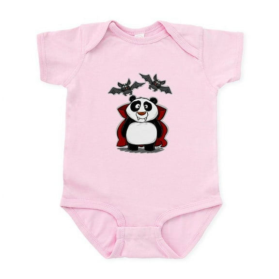 CafePress - Vampire Panda Infant Bodysuit - Baby Light Bodysuit, Size Newborn - 24 Months