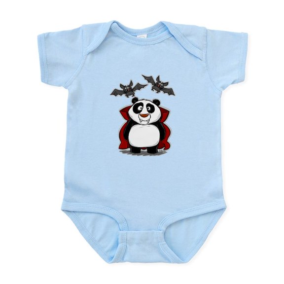 CafePress - Vampire Panda Infant Bodysuit - Baby Light Bodysuit, Size Newborn - 24 Months