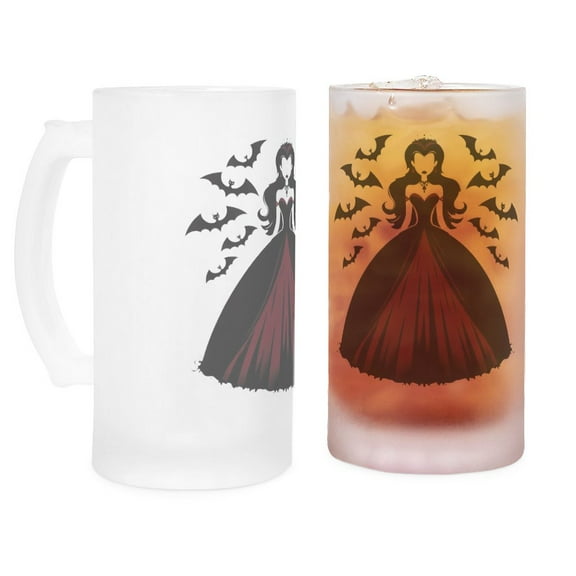 CafePress - Vampire Queen - 16 oz Frosted Glass Beer Mug
