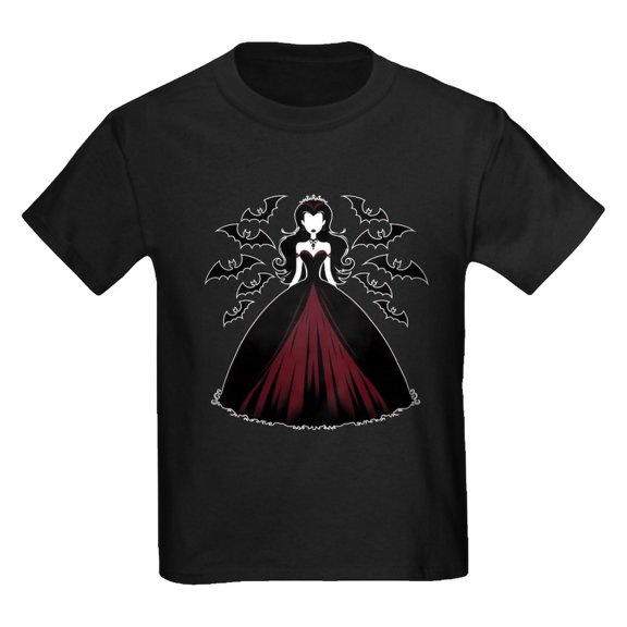 CafePress - Vampire Queen Kids T Shirt - Dark T-Shirt Kids XS-XL