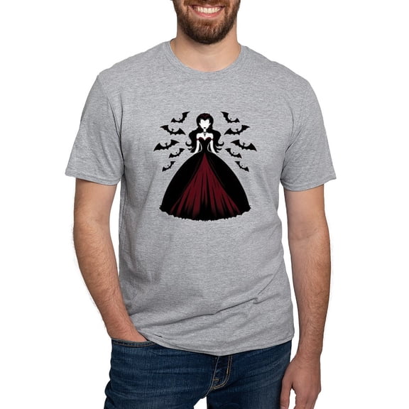 CafePress - Vampire Queen Men's Classic T Shirt - Fitted T-Shirt, Vintage Fit Soft Cotton Tee