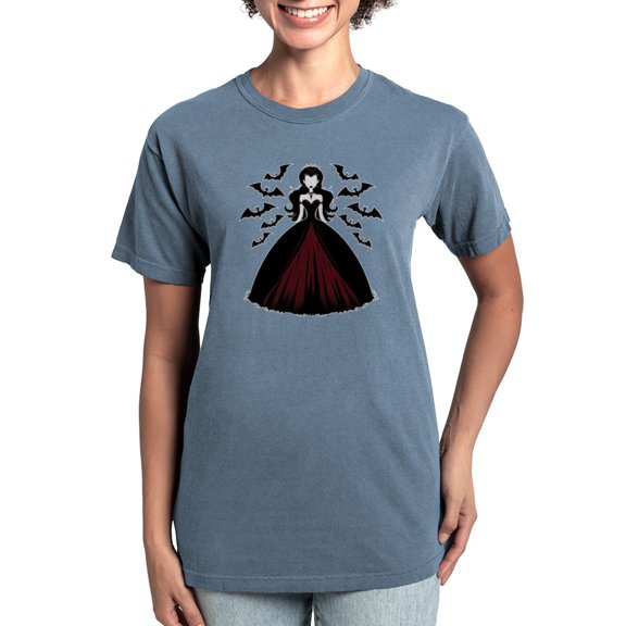 CafePress - Vampire Queen Women's Comfort Colors® T Shirt - Womens Comfort Colors® Shirt