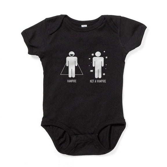 CafePress - Vampire Vs. Not A Vampire - Cute Infant Bodysuit Baby Romper - Size Newborn - 24 Months
