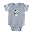 thumbnail image 1 of CafePress - Vampsnowman - Cute Infant Baby Football Bodysuit, 1 of 3