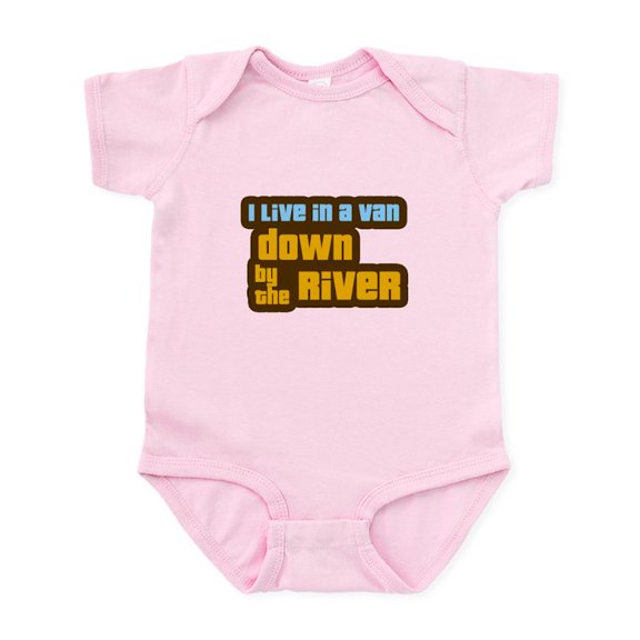 CafePress - Van Down By The River Infant Bodysuit - Baby Light Bodysuit, Size Newborn - 24 Months