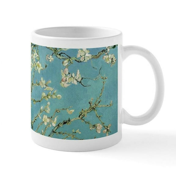 CafePress - Van Gogh Almond Blossom Mugs - 11 oz Ceramic Mug - Novelty Coffee Tea Cup
