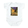 thumbnail image 1 of CafePress - Van Gogh Cafe Terrace At Night Infant Bodysuit - Baby Light Bodysuit, Size Newborn - 24 Months, 1 of 4