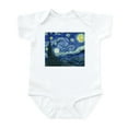 thumbnail image 1 of CafePress - Van Gogh Starry Night Infant Bodysuit - Baby Light Bodysuit, Size Newborn - 24 Months, 1 of 4