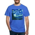 thumbnail image 1 of CafePress - Van Gogh Starry Night T Shirt - Men's Classic Graphic Cotton T-Shirt, 1 of 4