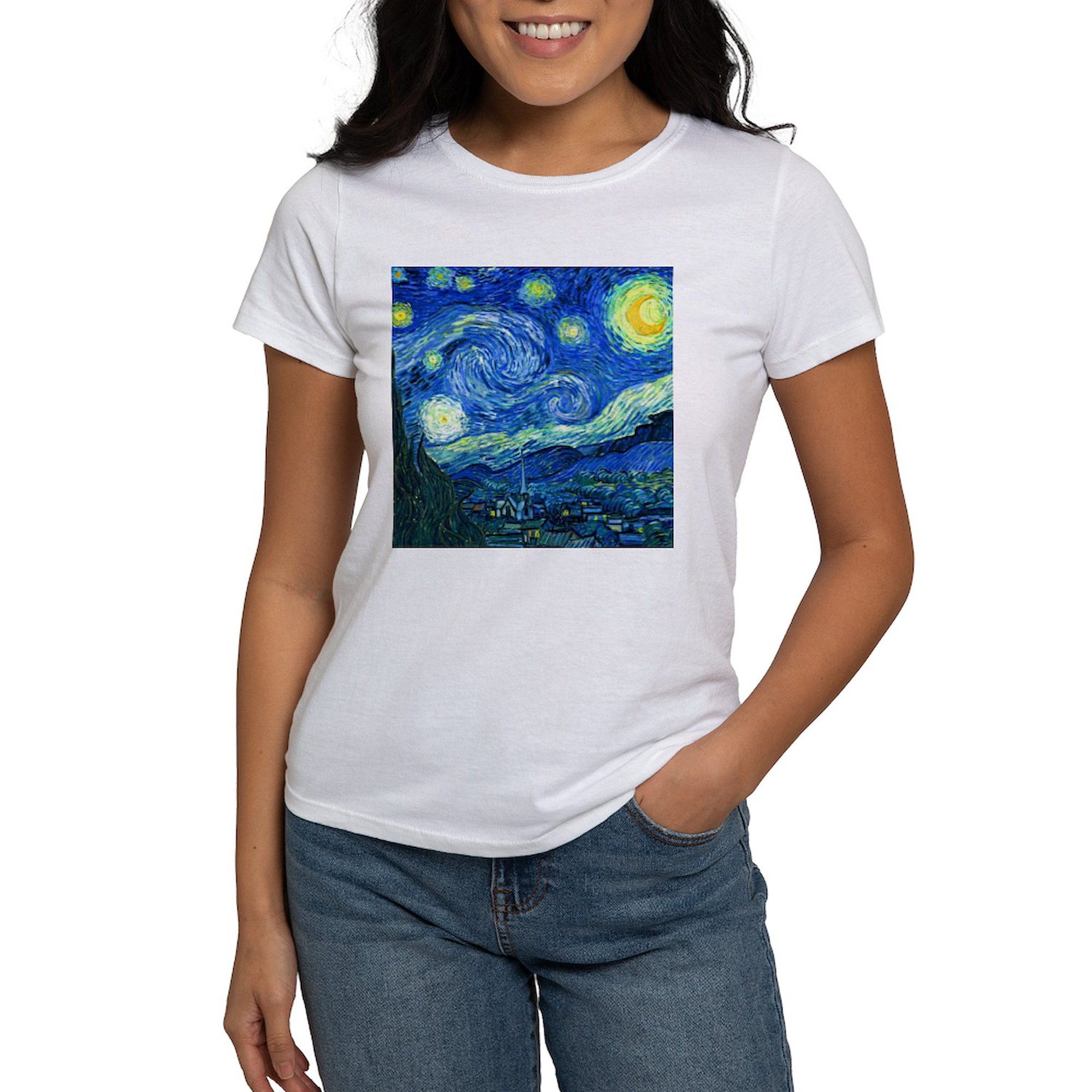 Van Gogh Starry Night Alien