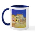 thumbnail image 1 of CafePress - Van Gogh The Yellow House Mug - 11 oz Ceramic Mug - Novelty Coffee Tea Cup, 1 of 3