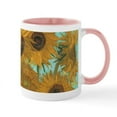 thumbnail image 1 of CafePress - Van Gogh Vase With Sunflowers Mugs - 11 oz Ceramic Mug - Novelty Coffee Tea Cup, 1 of 4