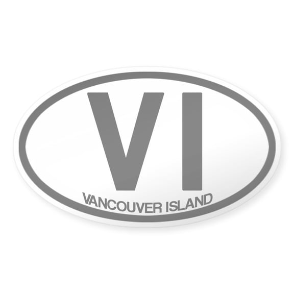 CafePress - Vancouver Island - Sticker (Oval)