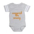 thumbnail image 1 of CafePress - Vanquish The Enemy - Cute Infant Baby Football Bodysuit, 1 of 3