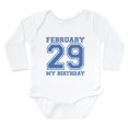 thumbnail image 1 of CafePress - Varsity 29 Birthday Body Suit - Long Sleeve Cotton Baby Bodysuit, 1 of 4