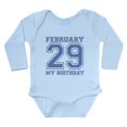 thumbnail image 1 of CafePress - Varsity 29 Birthday Body Suit - Long Sleeve Cotton Baby Bodysuit, 1 of 4