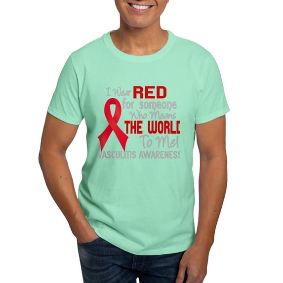 CafePress - Vasculitis Meansworldtome2 Dark T Shirt - Men's Classic Graphic Cotton T-Shirt