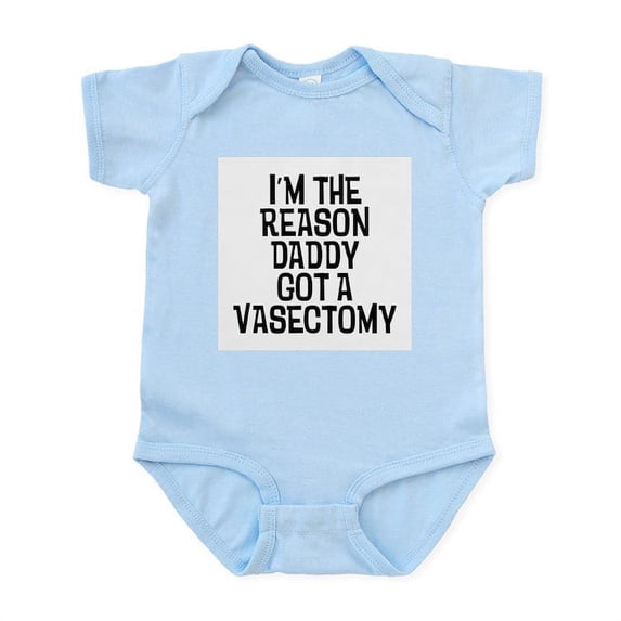 CafePress - Vasectomy Infant Bodysuit - Baby Light Bodysuit, Size Newborn - 24 Months