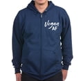 thumbnail image 1 of CafePress - Vegan AF Zip Hoodie (Dark) - Zip Hoodie, Classic Hooded Sweatshirt with Metal Zipper, 1 of 4