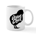 thumbnail image 1 of CafePress - Vegan Chick - 11 oz Ceramic Mug - Novelty Coffee Tea Cup, 1 of 4