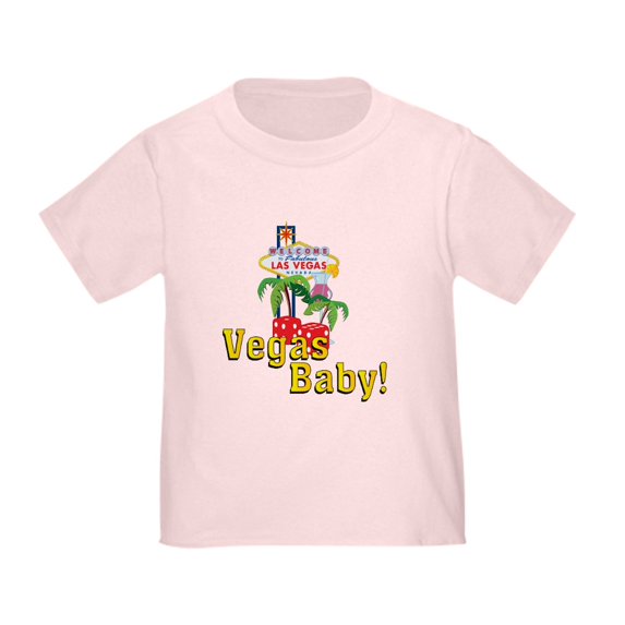CafePress - Vegas Baby! Toddler T Shirt - Cute Toddler T-Shirt, 100% Cotton