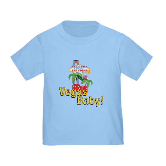 CafePress - Vegas Baby! Toddler T Shirt - Cute Toddler T-Shirt, 100% Cotton