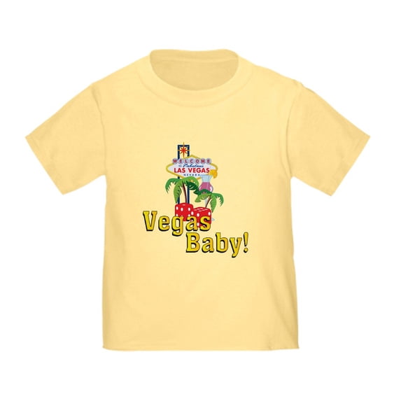CafePress - Vegas Baby! Toddler T Shirt - Cute Toddler T-Shirt, 100% Cotton