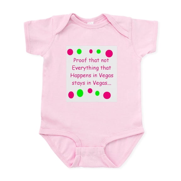 CafePress - Vegas Girl Body Suit - Baby Light Bodysuit, Size Newborn - 24 Months