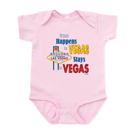 CafePress - Vegas Infant Bodysuit - Baby Light Bodysuit, Size Newborn - 24 Months