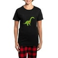 thumbnail image 1 of CafePress - Vegesaurus Women's Dark Pajamas - Women's Short Sleeve Print T-Shirt and Pants Dark Cotton Pajama Set, 1 of 7