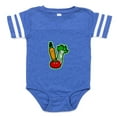 thumbnail image 1 of CafePress - Veggie Friends - Cute Infant Baby Football Bodysuit, 1 of 3