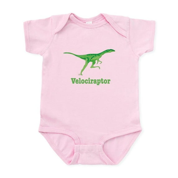 CafePress - Velociraptor Dinosaur Infant Bodysuit - Baby Light Bodysuit, Size Newborn - 24 Months