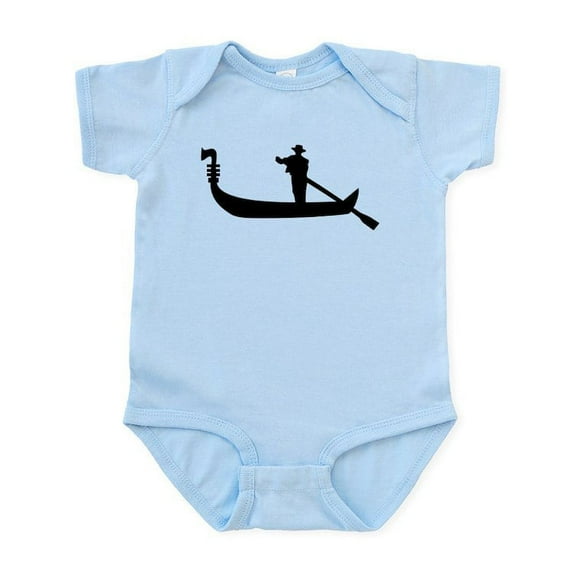 CafePress - Venice Gondola Infant Bodysuit - Baby Light Bodysuit, Size Newborn - 24 Months