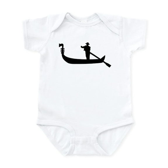CafePress - Venice Gondola Infant Bodysuit - Baby Light Bodysuit, Size Newborn - 24 Months