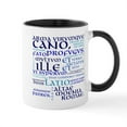 thumbnail image 1 of CafePress - Vergil Blue Mug Mugs - 11 oz Ceramic Mug - Novelty Coffee Tea Cup, 1 of 4