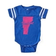 thumbnail image 1 of CafePress - Vermont - Cute Infant Baby Football Bodysuit, 1 of 3