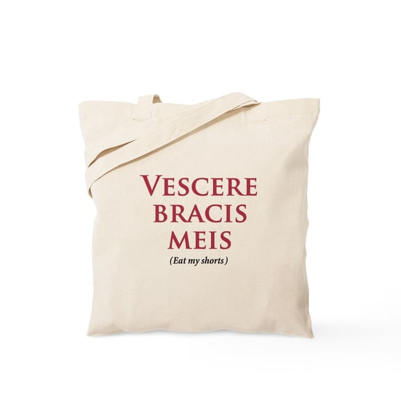CafePress - Vescere Bracis Meis Tote Bag - Unisex Canvas Tote Bag, Beige, 1-Piece