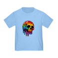 thumbnail image 1 of CafePress - Vibrant Multicolor Skull Toddler T Shirt - Cute Toddler T-Shirt, 100% Cotton, 1 of 4