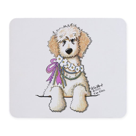 CafePress - Victorian Cream Doodle Mousepad - Non-slip Rubber Mousepad, Gaming Mouse Pad