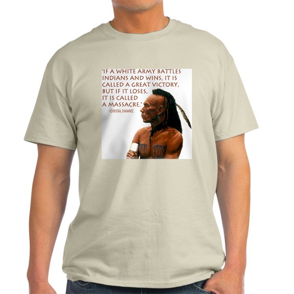 CafePress - Victory Vs. Massacre Ash Grey T Shirt - Men's Classic Graphic T-Shirt