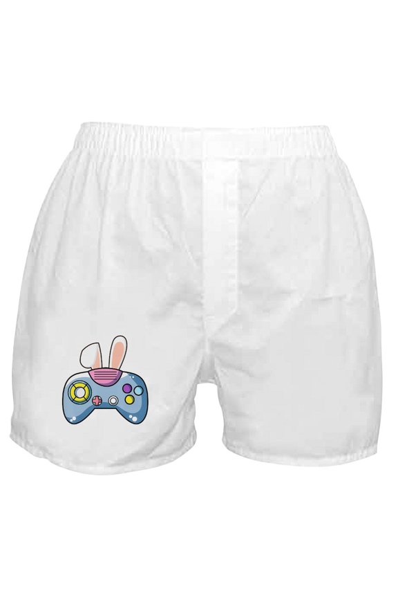 - Video Game Controller With Bunn - Men's Novelty Boxer Shorts
