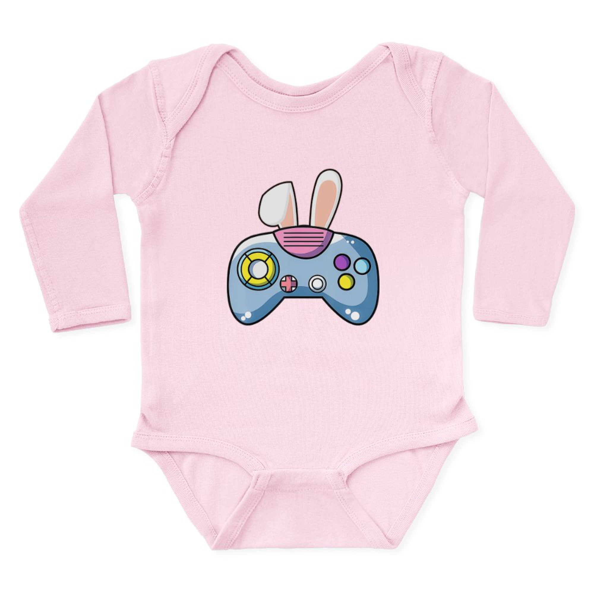 CafePress - Video Game Controller With Bunny Ears Ea Body Suit - Long ...