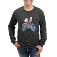 thumbnail image 1 of CafePress - Video Game Controller With Bunny Ears Easter Gamer Men's Long Sleeve T Shirt - Long Sleeve Dark T-Shirt, 1 of 4
