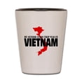 thumbnail image 1 of CafePress - Vietnam Senior Class Trip - White/Black Shot Glass, Unique and Funny Shot Glass, 1 of 2