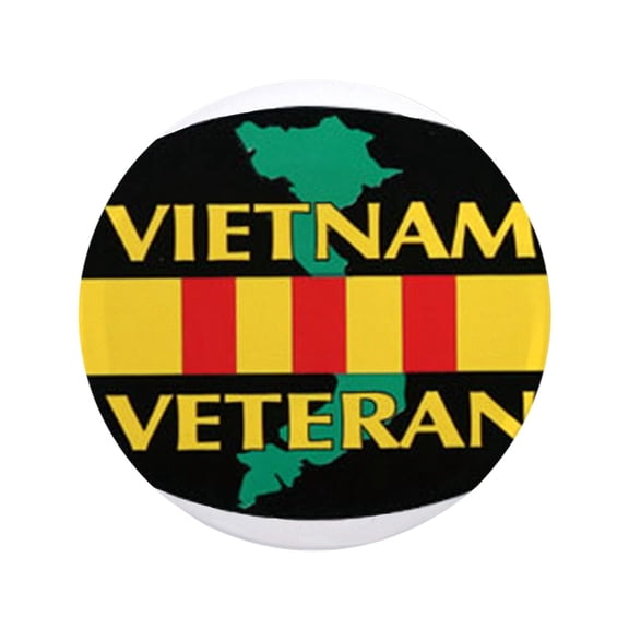 CafePress - Vietnam Veteran 3.5 Button - 3.5" Button
