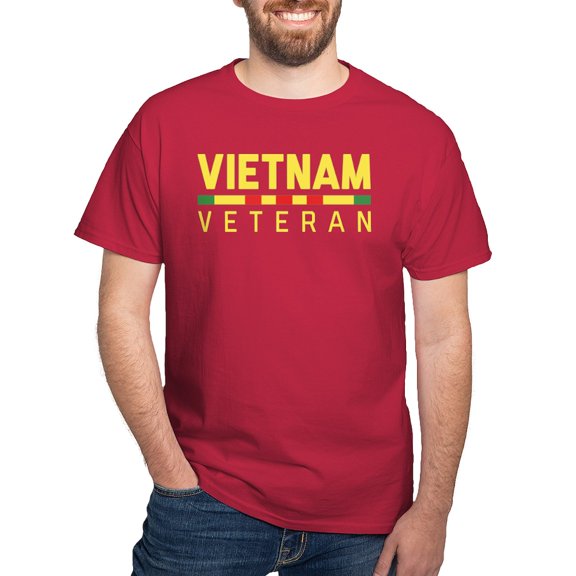CafePress - Vietnam Veteran Dark T Shirt - Men's Classic Graphic Cotton T-Shirt