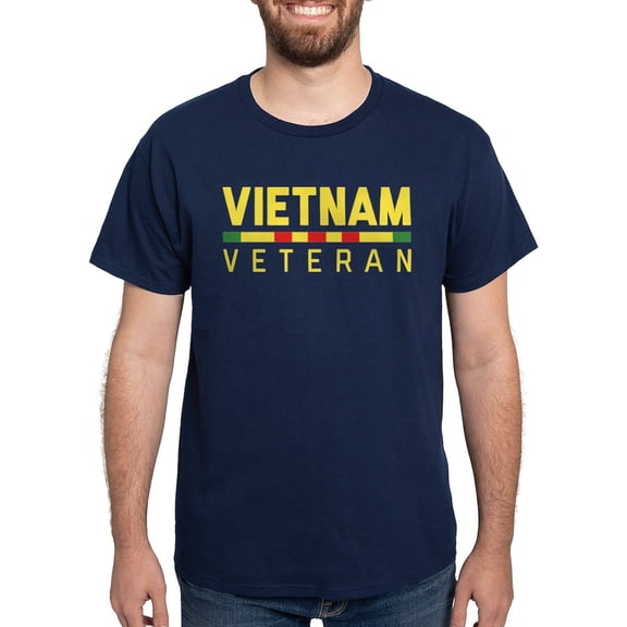 CafePress - Vietnam Veteran Dark T Shirt - Men's Classic Graphic Cotton T-Shirt